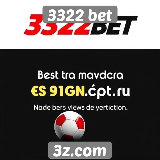 Ofertas e promoções disponíveis no 3322 bet