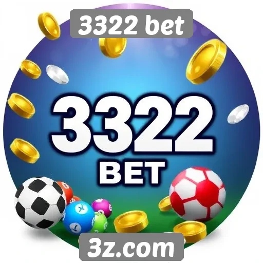 Variedade de jogos disponíveis em 3322 bet